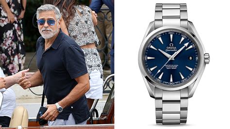 omega watch george clooney the american|George Clooney boat boat.